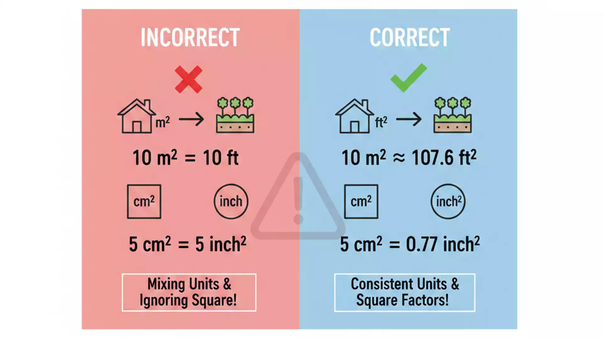Common Area Conversion Mistakes to Avoid