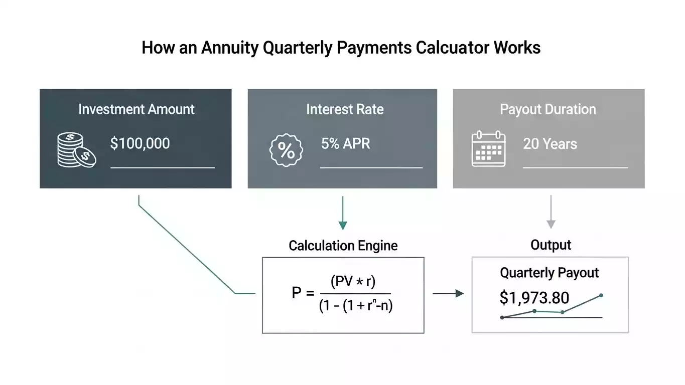 How an Annuity Quarterly Payments Calculator Works
